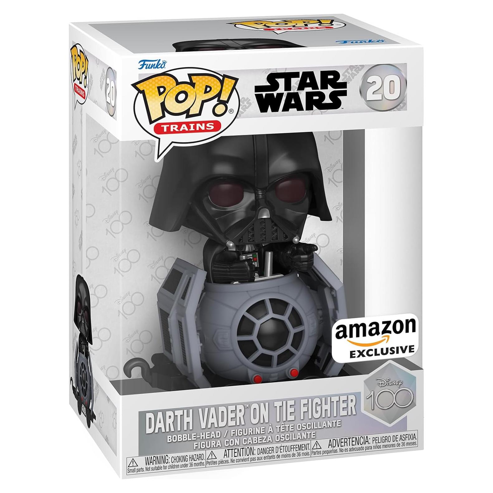 Funko Pop! Trenes Disney 100 Darth Vader 15 cm Vinilo Coleccionable