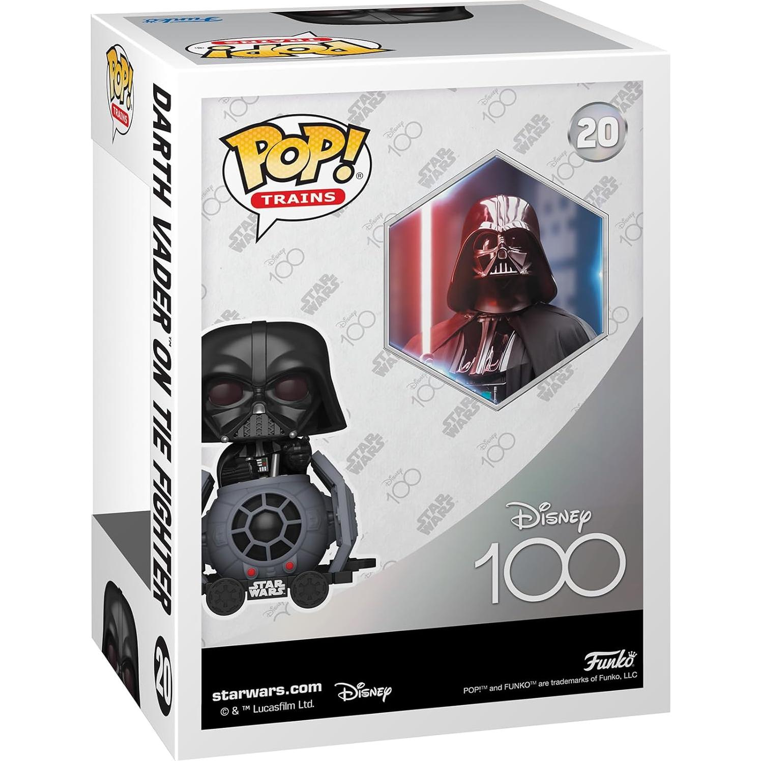 Funko Pop! Trenes Disney 100 Darth Vader 15 cm Vinilo Coleccionable