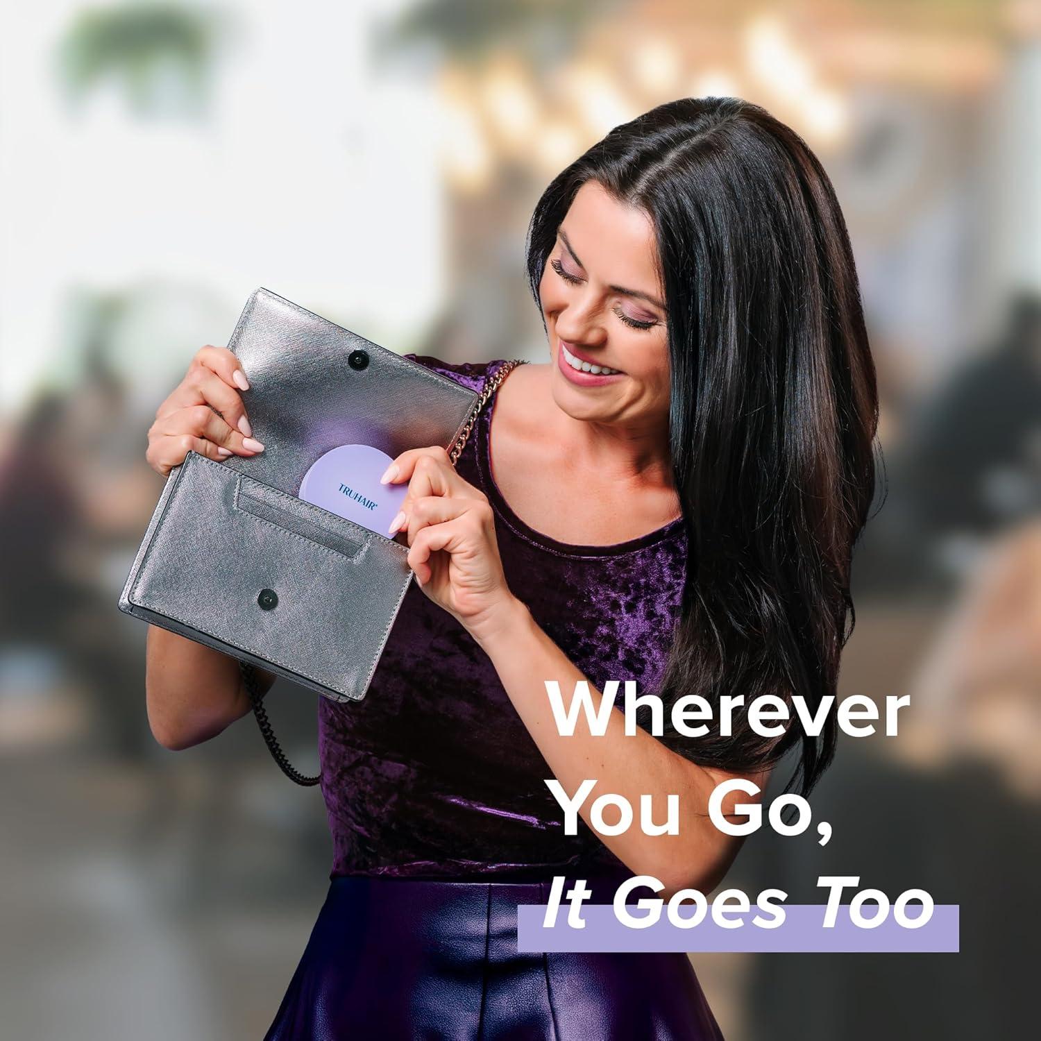 Polvo Compacto para Raíces TRUHAIR 9.92g - Cobertura Canas Blanco