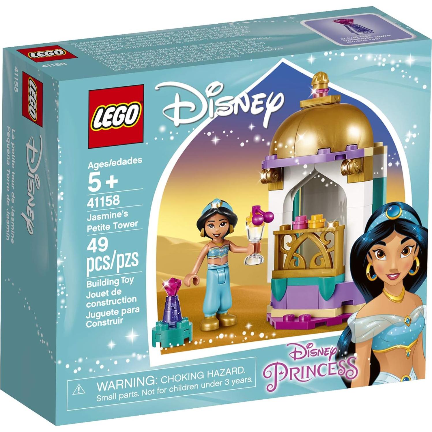 LEGO Disney Torre Petite de Jasmine 41158 - 49 Piezas