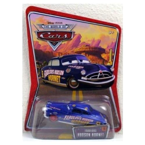 Vehículo de metal Disney Cars Hudson Hornet 1:55 Mattel