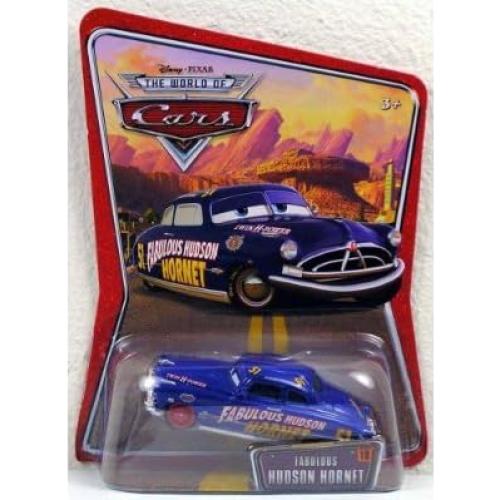 Vehículo de metal Disney Cars Hudson Hornet 1:55 Mattel