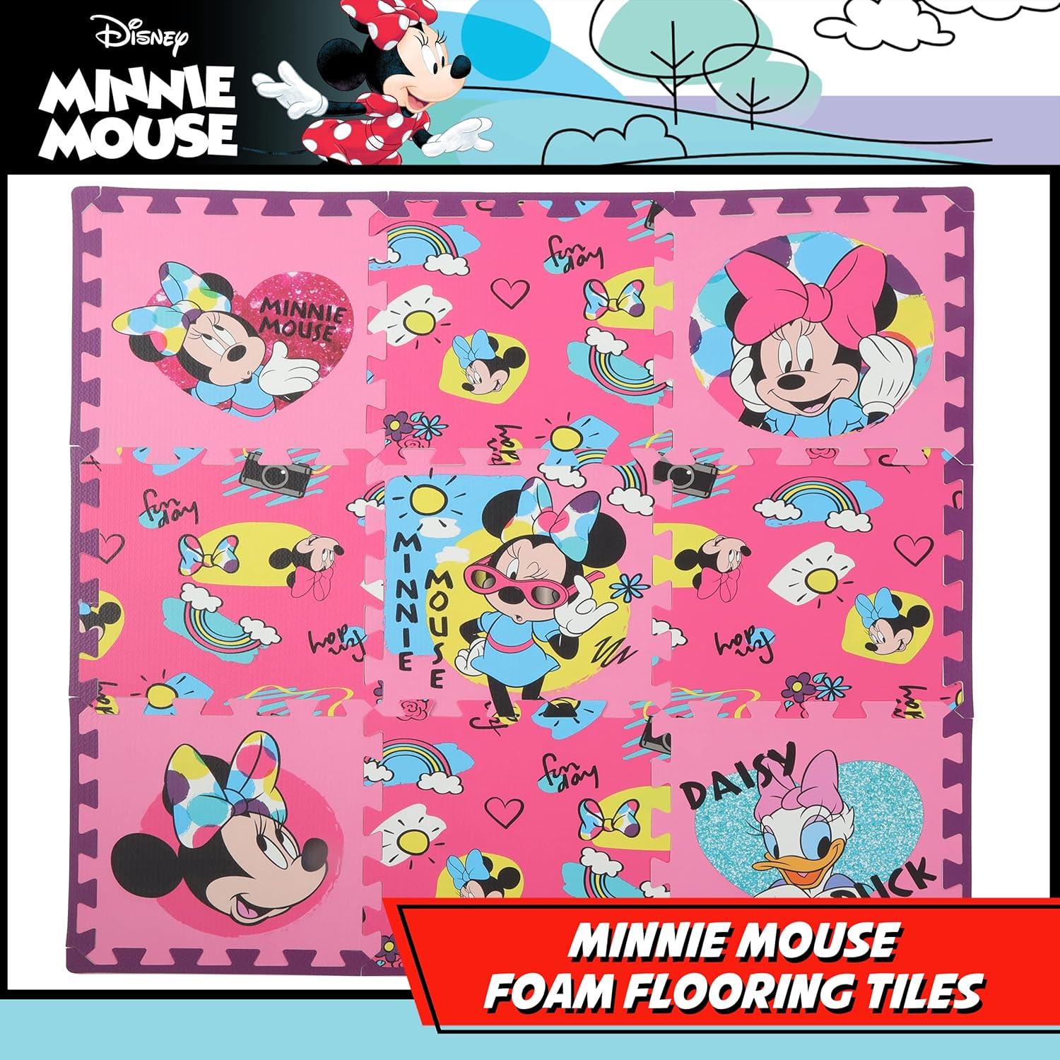 Alfombra de Juego Interconectable Capelli Sport Minnie Mouse 0.84 m²