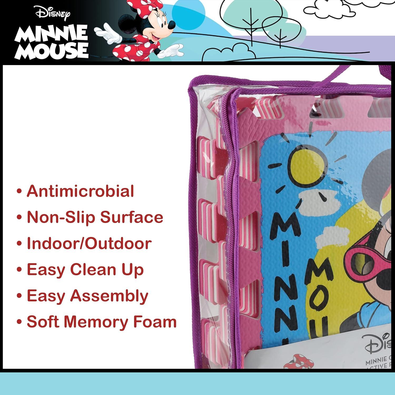 Alfombra de Juego Interconectable Capelli Sport Minnie Mouse 0.84 m²