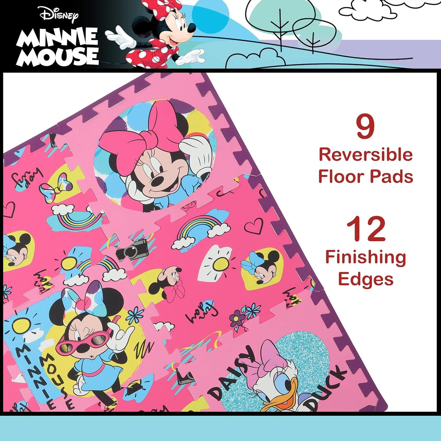 Alfombra de Juego Interconectable Capelli Sport Minnie Mouse 0.84 m²