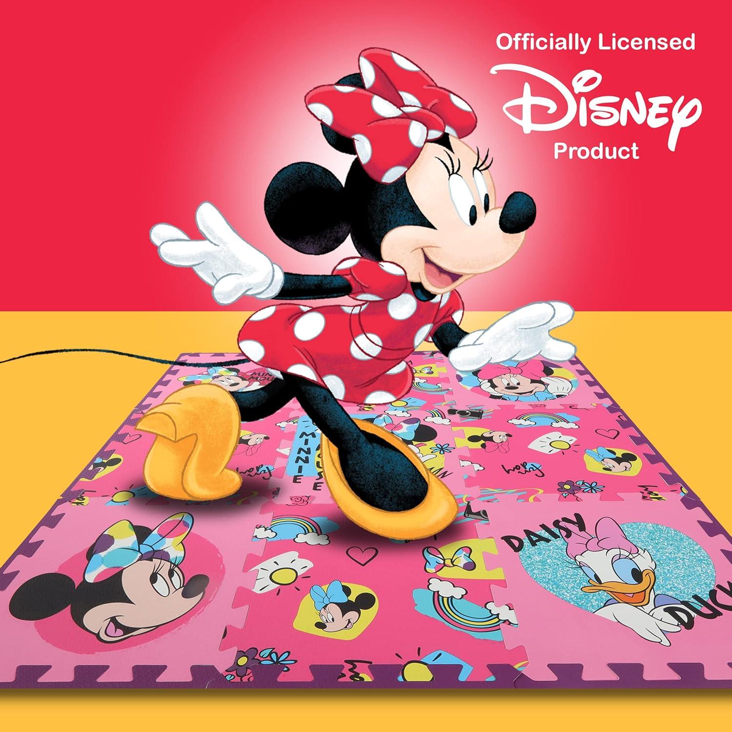 Alfombra de Juego Interconectable Capelli Sport Minnie Mouse 0.84 m²