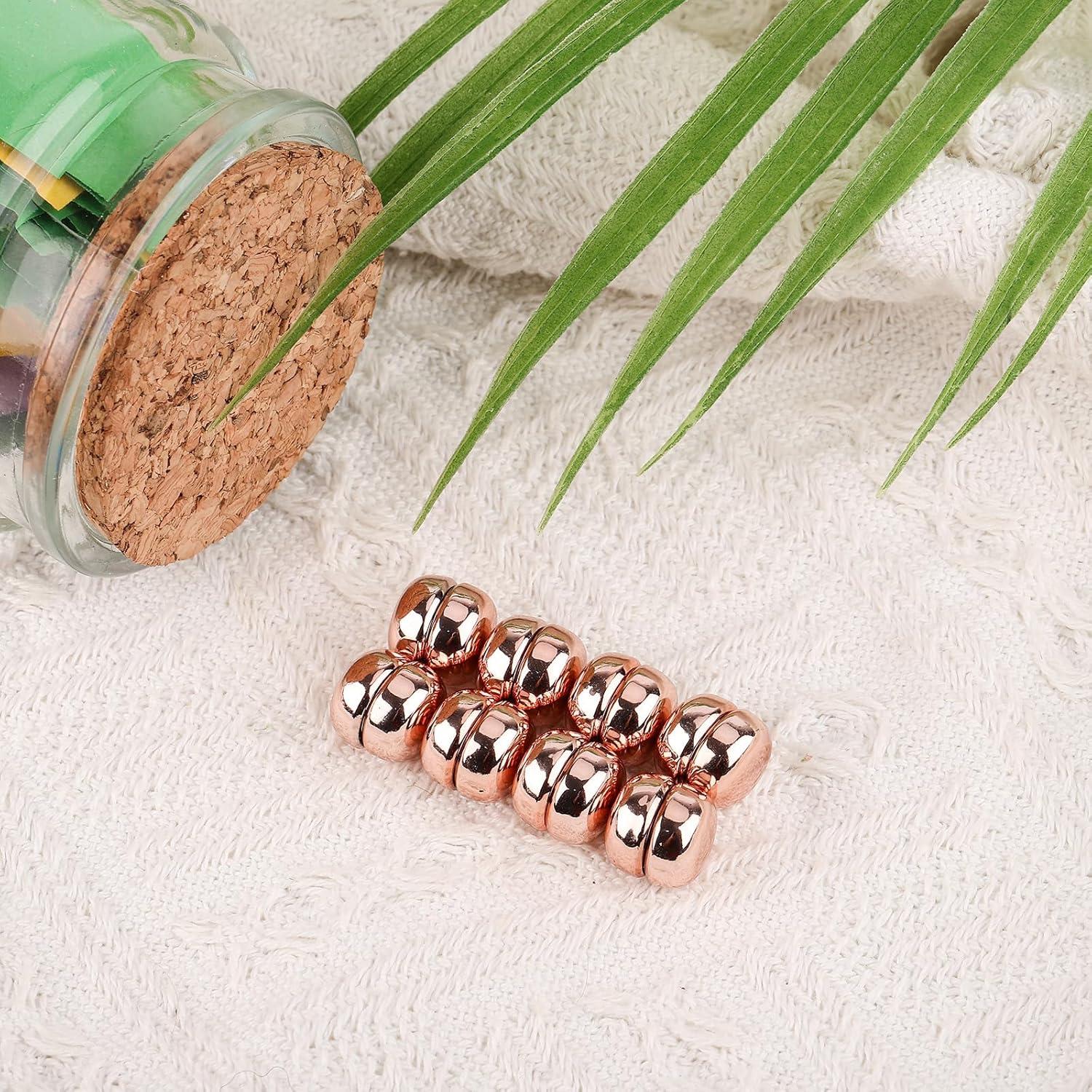 8 Alfileres Magnéticos para Hijab Dorados XIHIRCD - Multiusos