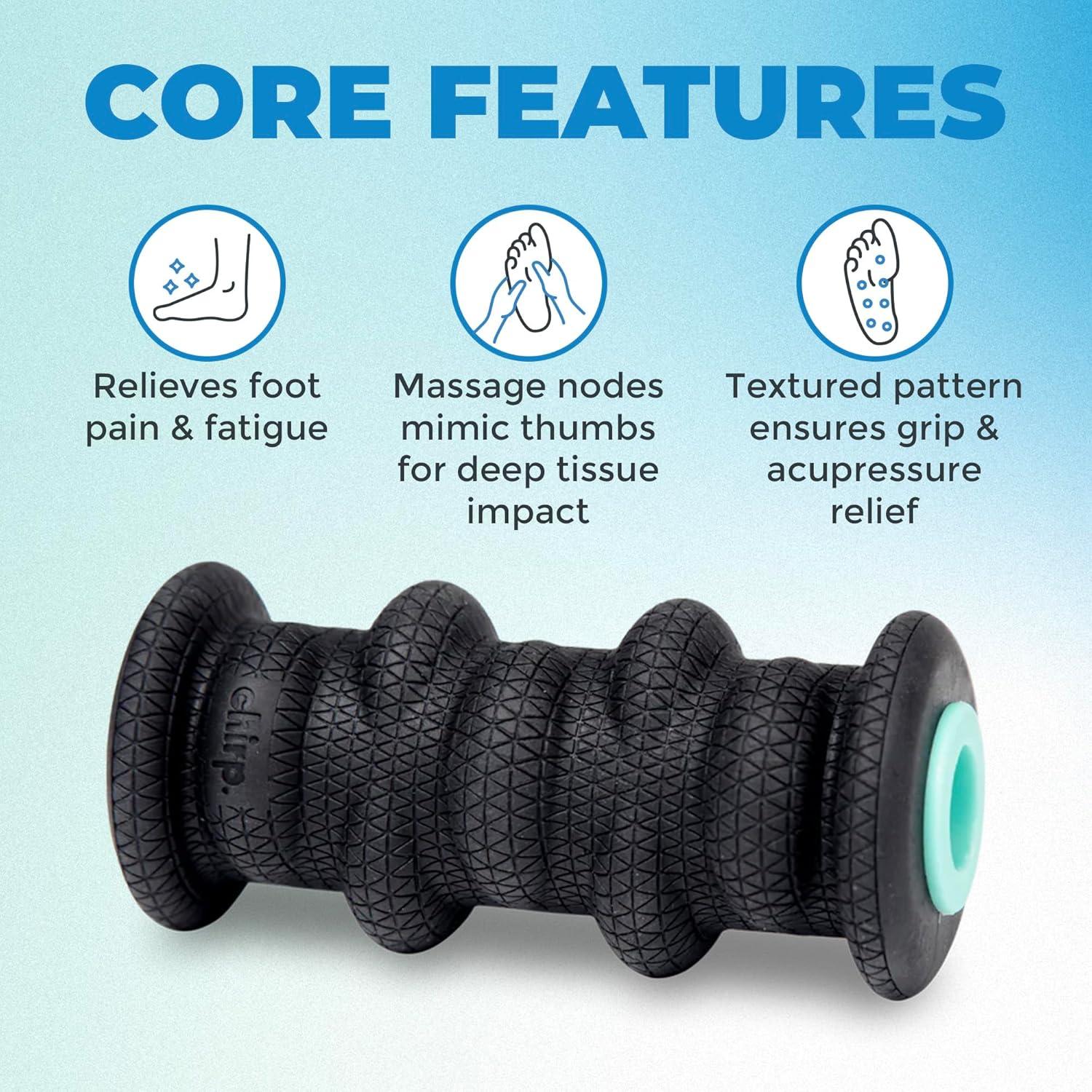 Rodillo de Masaje Chirp Wheel XR 2" (5.08cm) para Pies - Alivio de Fascitis Plantar