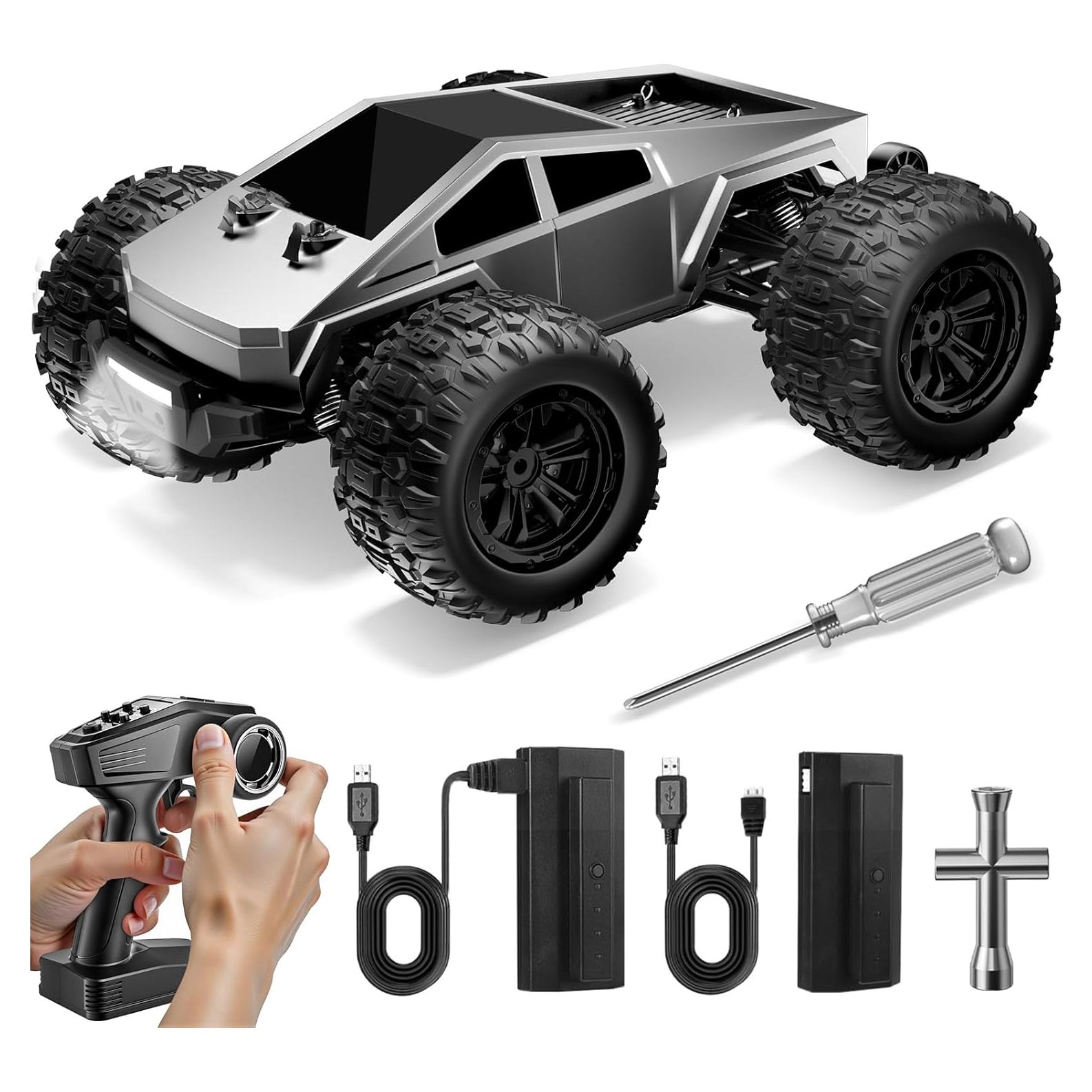 Coche RC Todo Terreno Jelife 1:16 4WD 60KPH con Luces LED