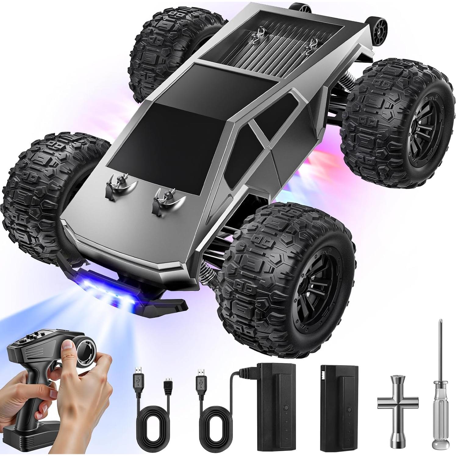 Coche RC Todo Terreno Jelife 1:16 4WD 60KPH con Luces LED