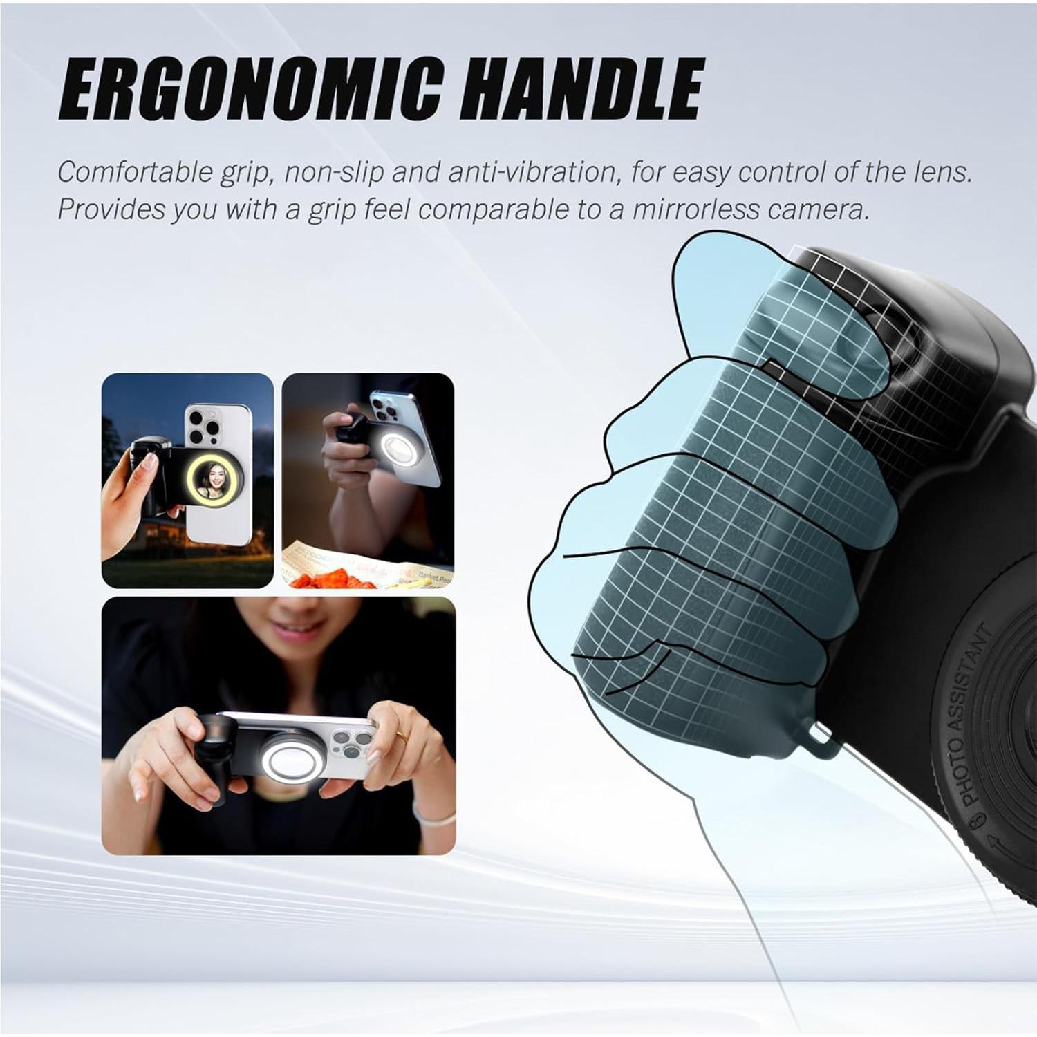 Anillo de Luz Selfie Magnético Zeanlant con Control Remoto