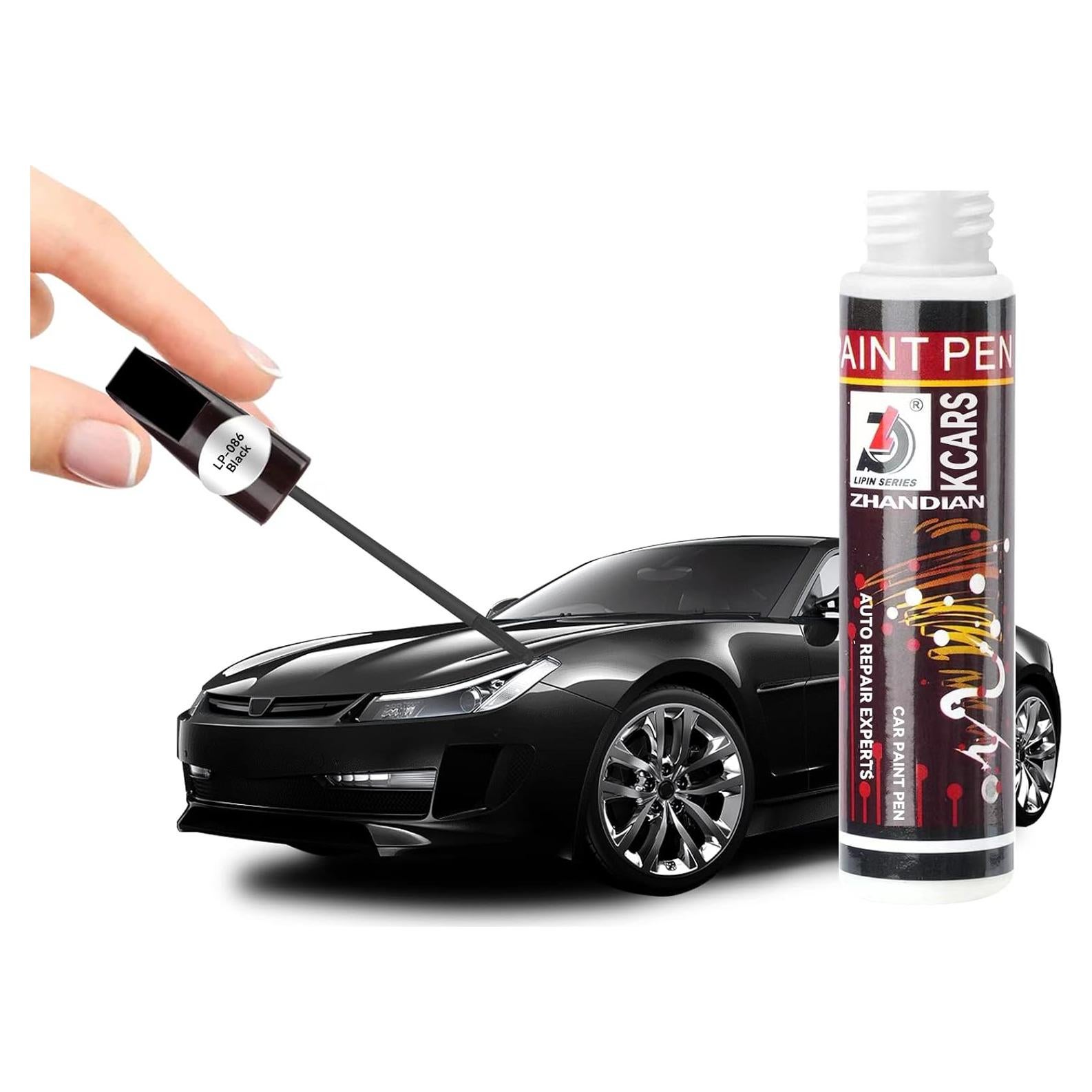 Bolígrafo de Pintura de Retoque Kcars 29.57 ml Negro Brillante