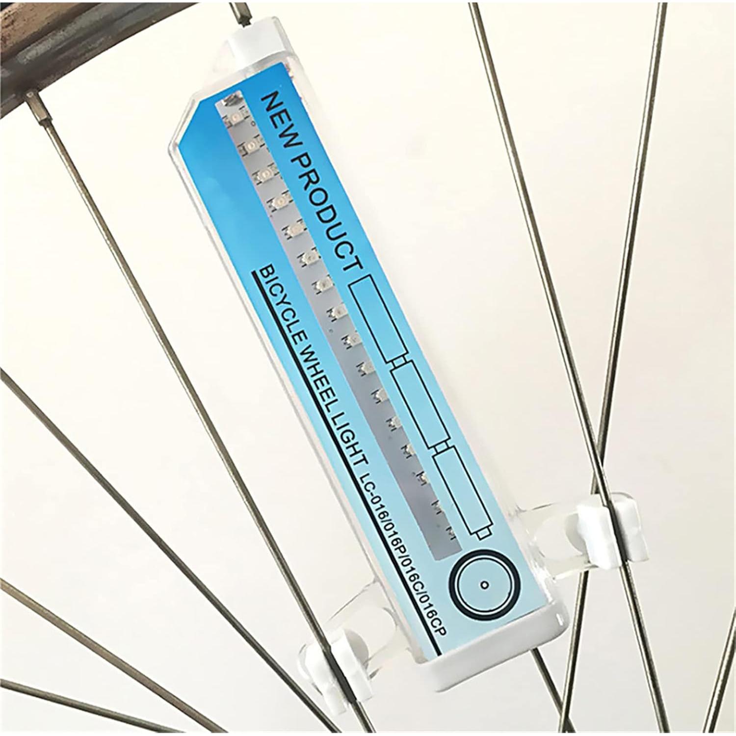 Luz de Rueda de Bicicleta EOHMAK 32 LED 32 Patrones RGB