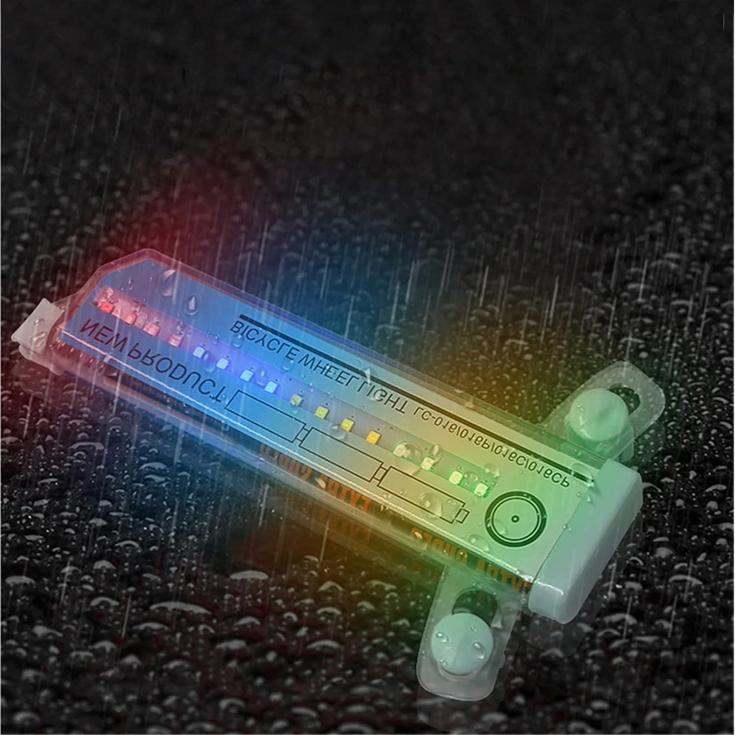 Luz de Rueda de Bicicleta EOHMAK 32 LED 32 Patrones RGB