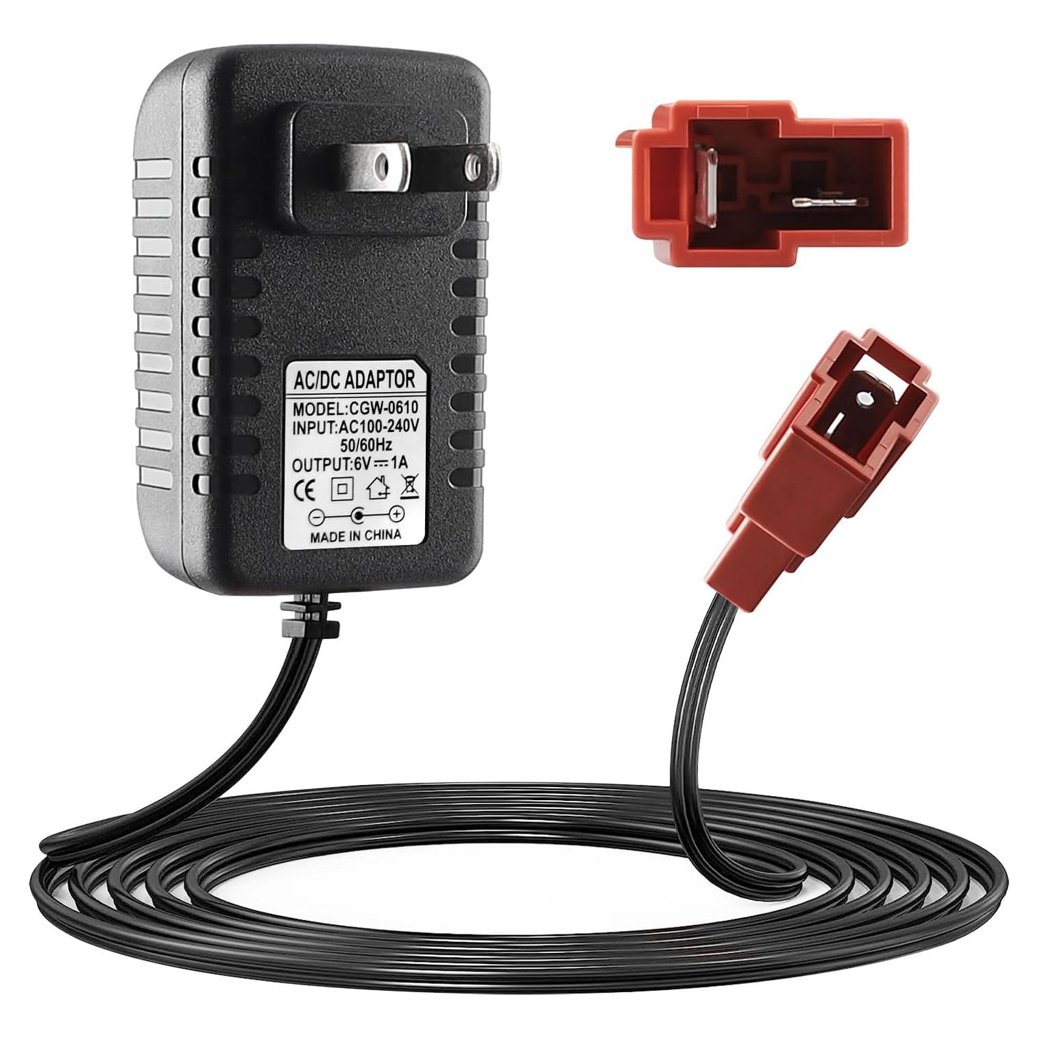 Cargador de Batería 6V BXIZXD para Juguetes Eléctricos