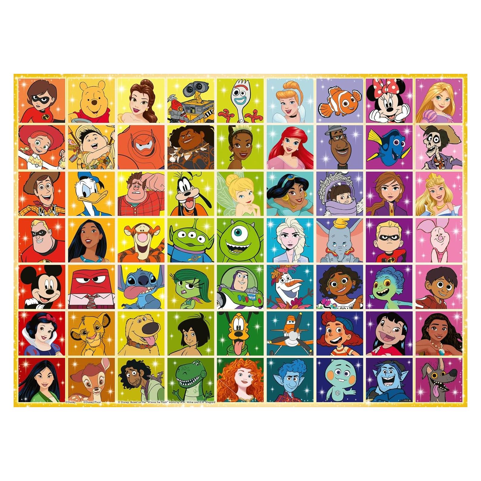 Rompecabezas Ravensburger Disney Pixar 100 Piezas 6+ Años