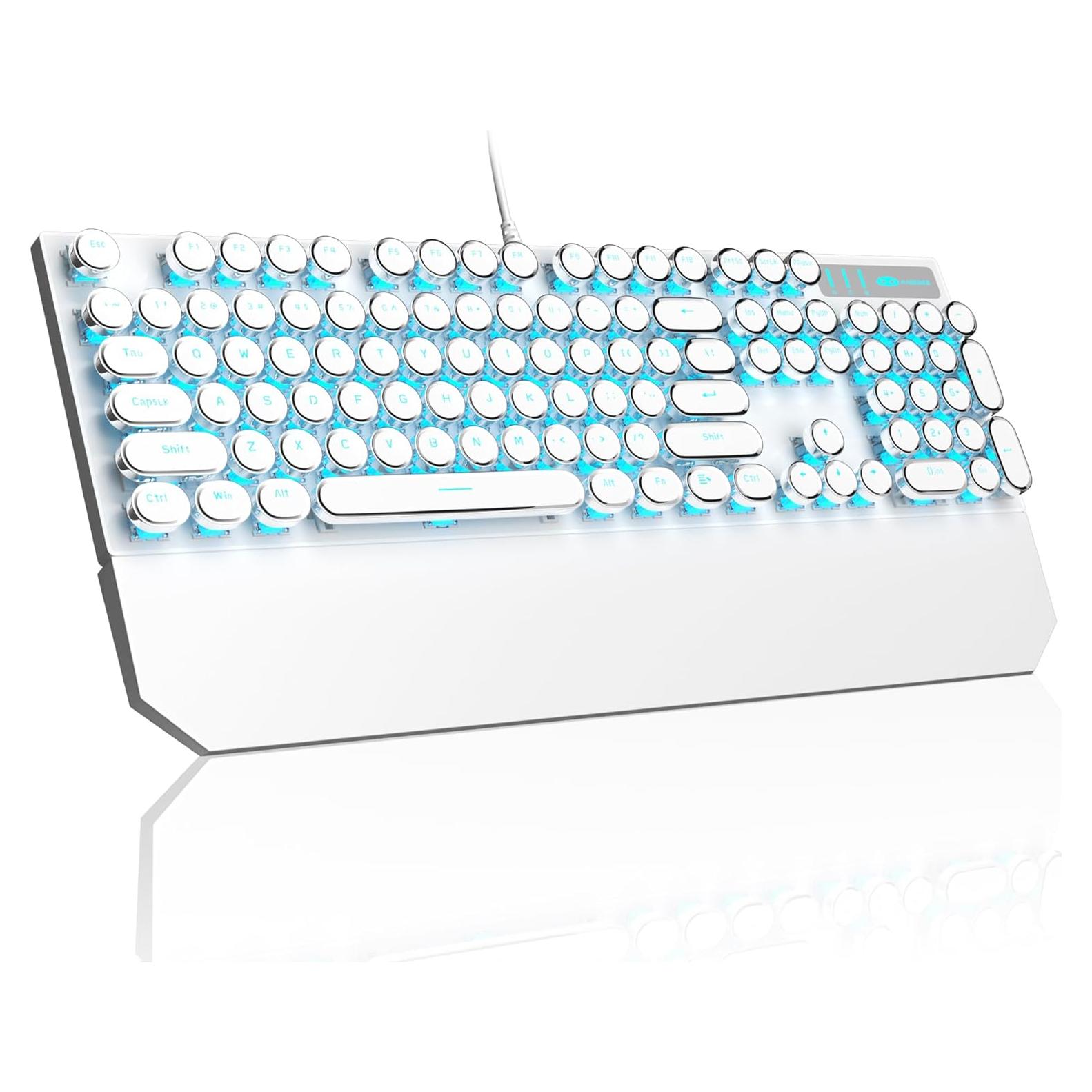 Teclado Mecánico MageGee ANICEMOON Retro Iluminado LED
