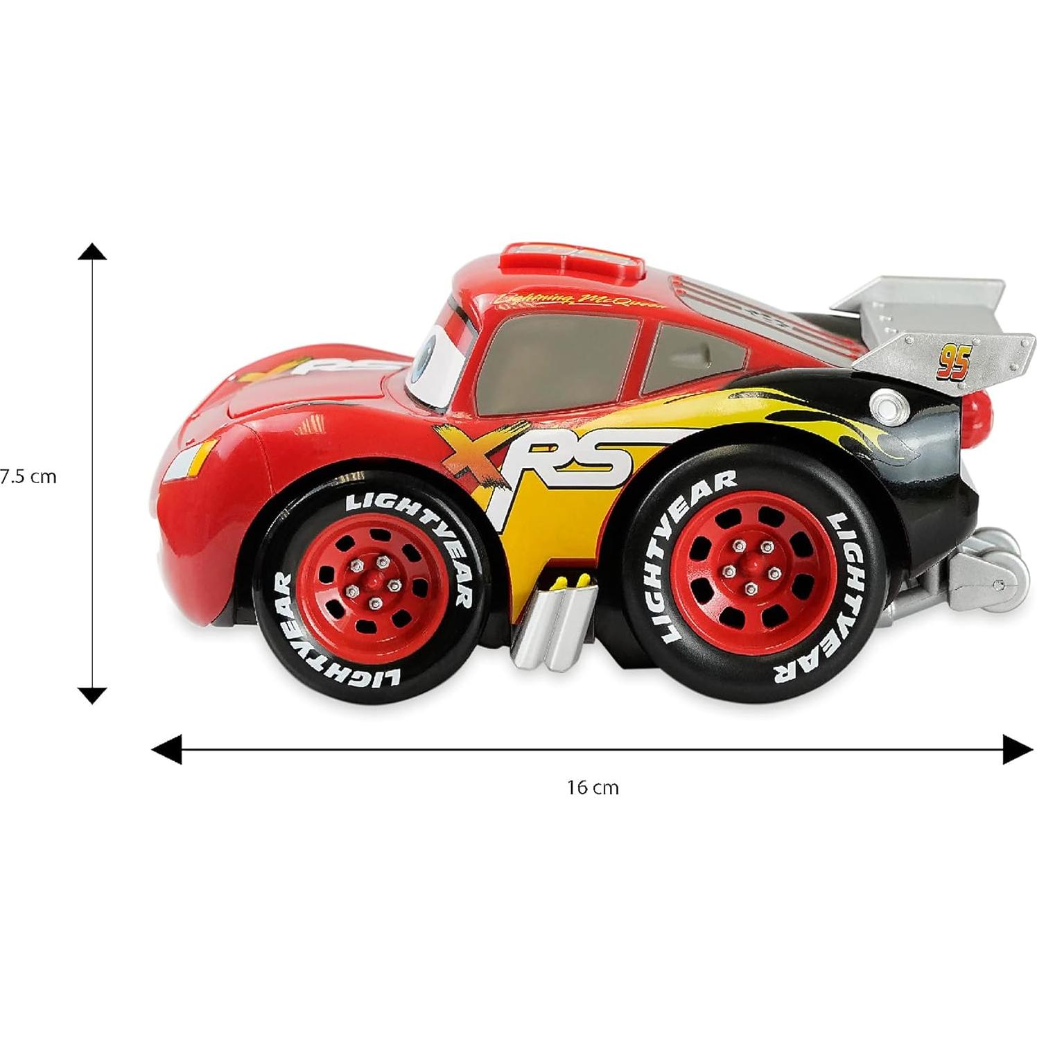 Vehículo Hablante Push & Go Disney Pixar Cars Lightning McQueen
