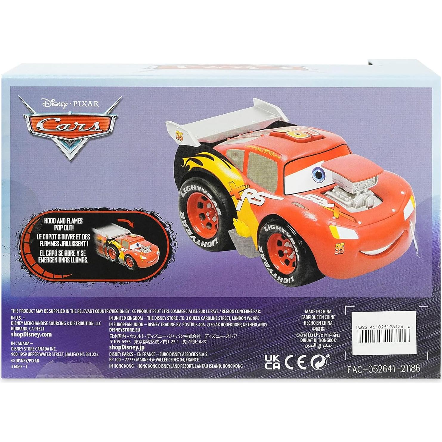 Vehículo Hablante Push & Go Disney Pixar Cars Lightning McQueen