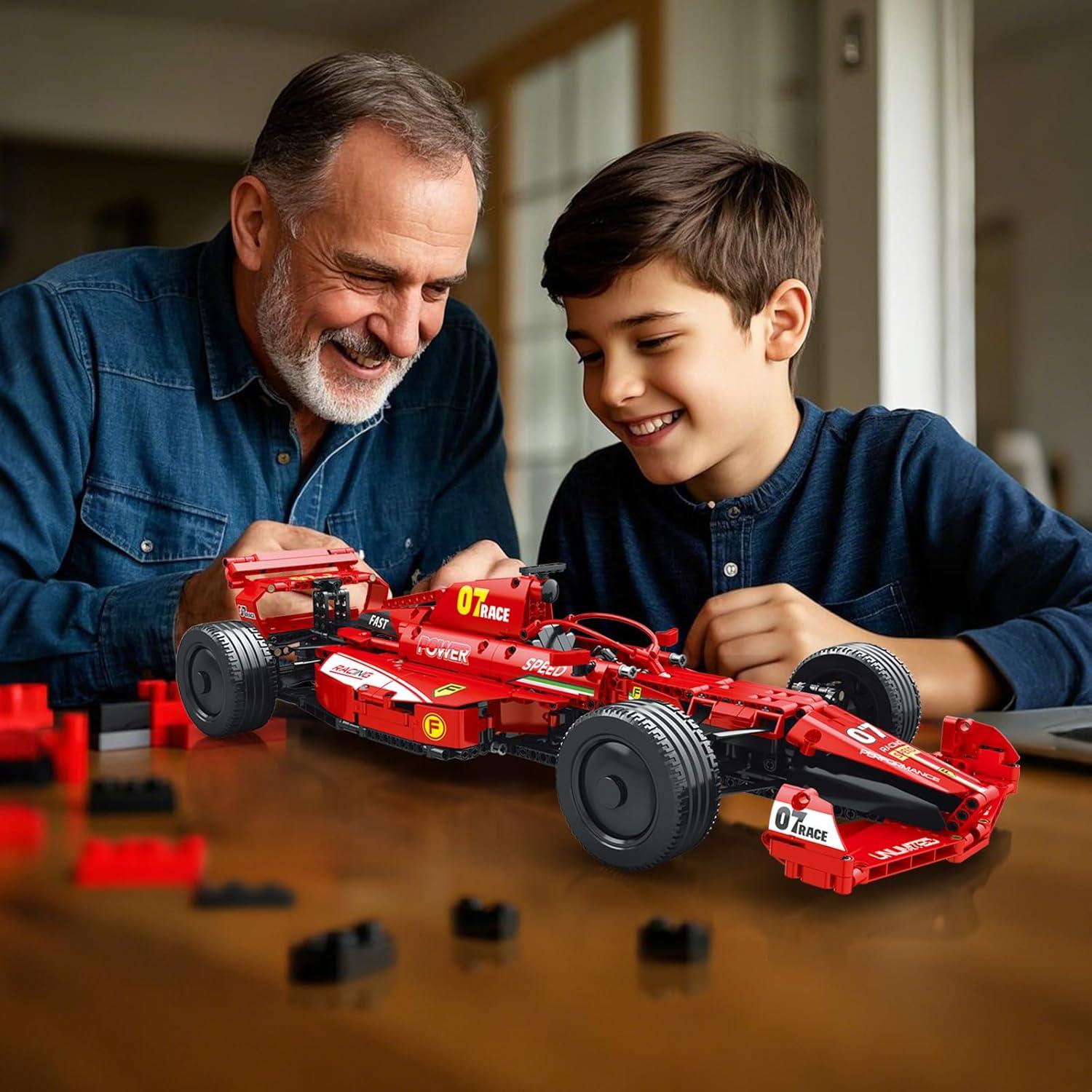 Kit de Construcción Coche F1 Shantou 11007 928 Piezas 1:14