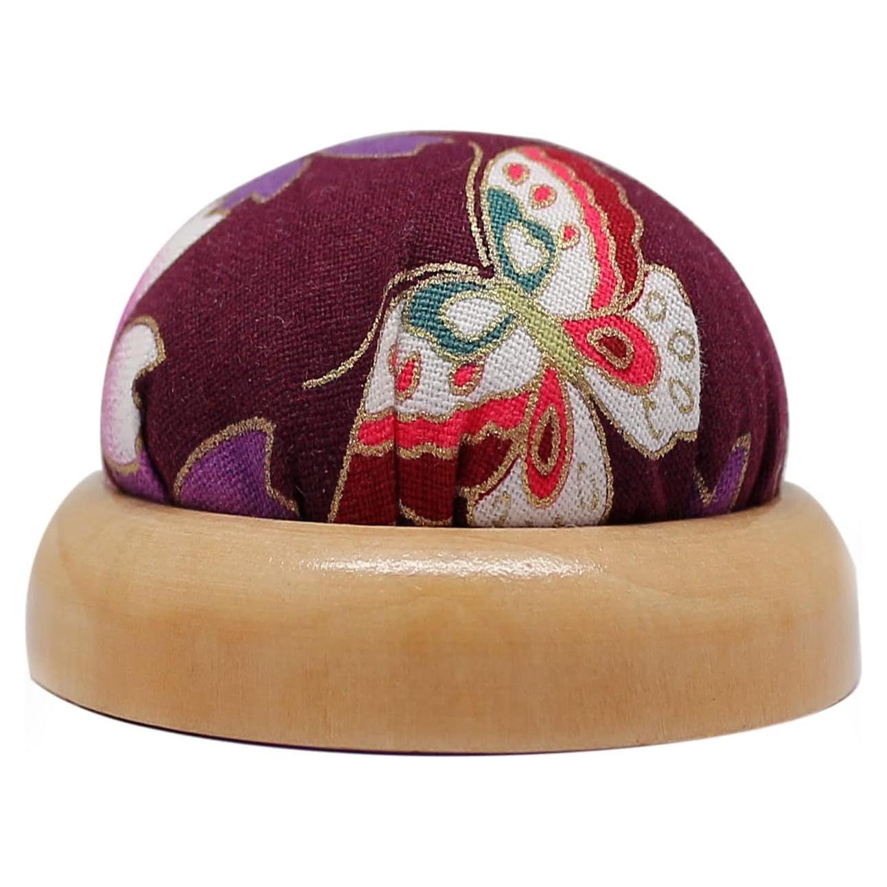 Almohadilla para Agujas de Costura Zh-227 - Flor Japonesa 1