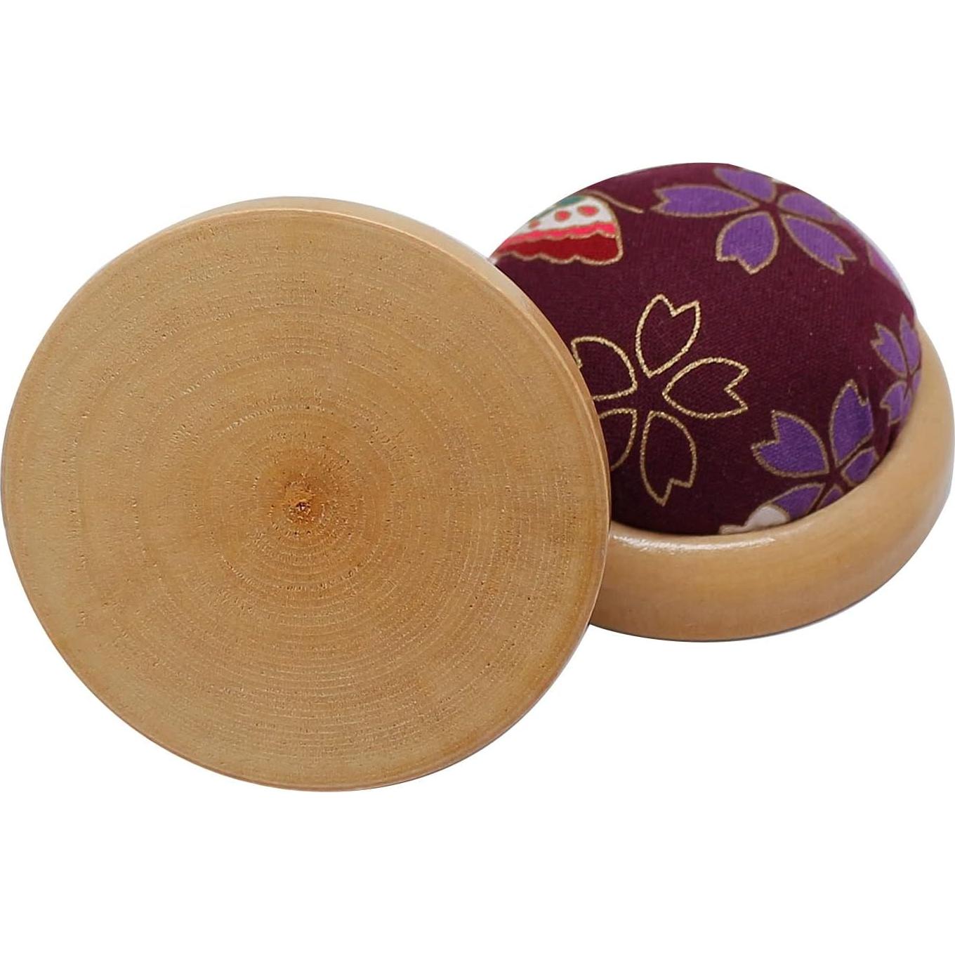 Almohadilla para Agujas de Costura Zh-227 - Flor Japonesa 1