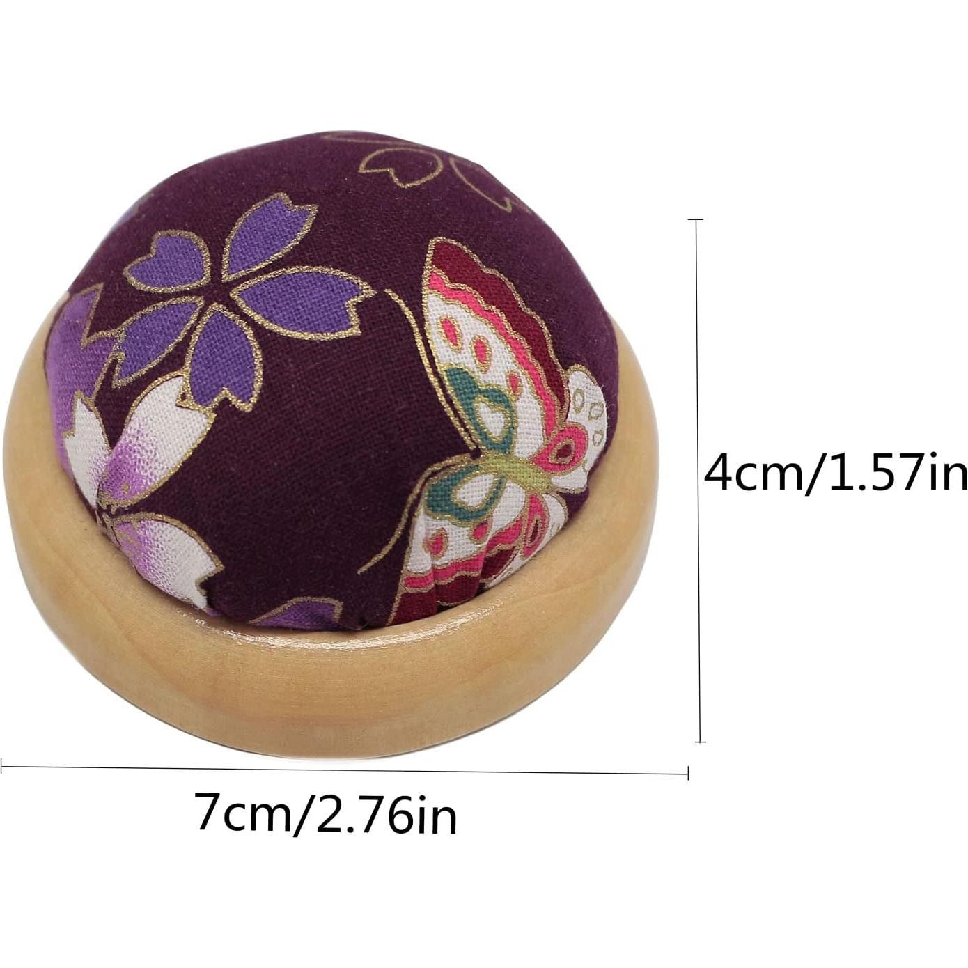 Almohadilla para Agujas de Costura Zh-227 - Flor Japonesa 1
