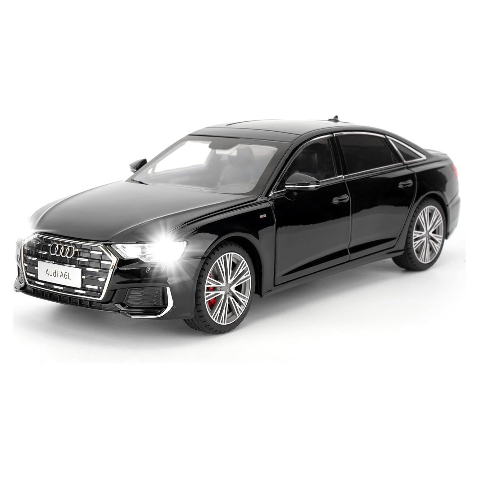 Coche de Juguete Audi A6L a Escala 1:18 BDTCTK con Sonido y Luz
