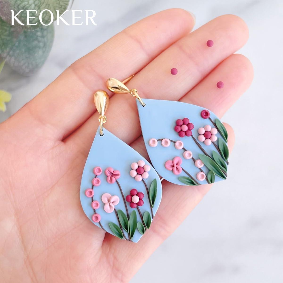 Rodillo de Perlas de Arcilla Polimérica Keoker 2mm - Herramienta de Manualidades