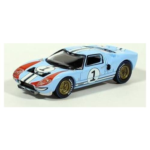 Auto World GT40 RHD 1966 Azul Claro Edición Limitada 1/64