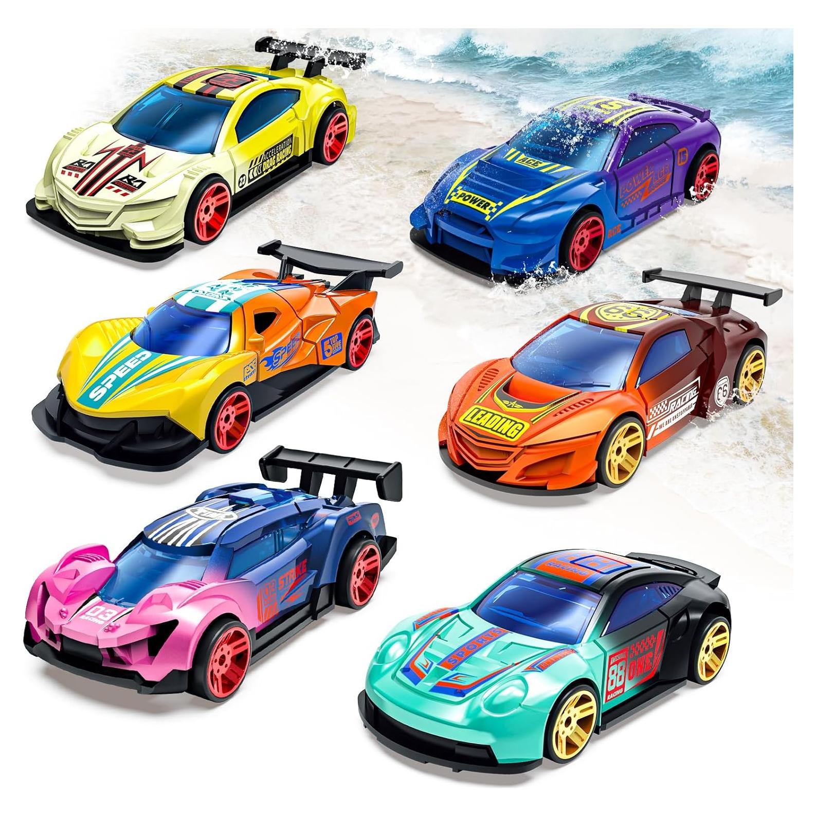 Coches que Cambian de Color MACALOCA - 6 Piezas 1:64