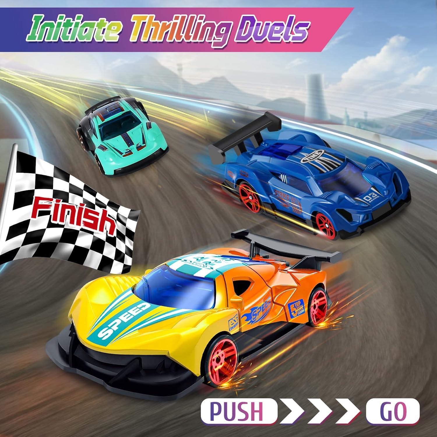 Coches que Cambian de Color MACALOCA - 6 Piezas 1:64