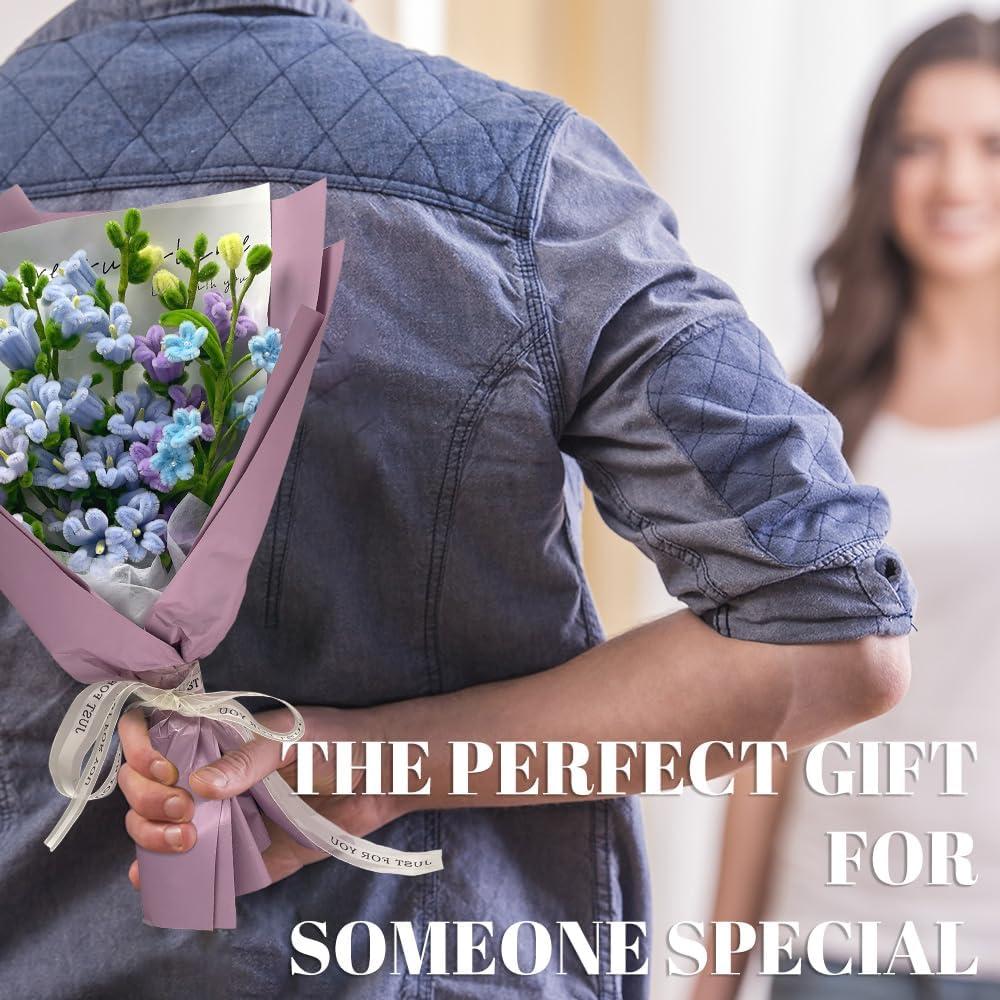 Kit de Limpiadores de Tubos PipePapi 260Pcs para Flores Bluebell