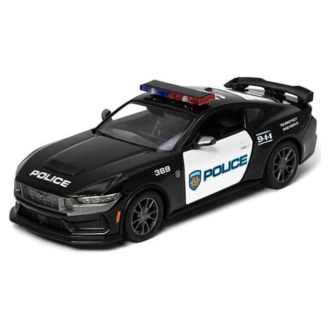 Modelo de Coche KiNSMART 2024 Ford Mustang Dark Horse 1:38