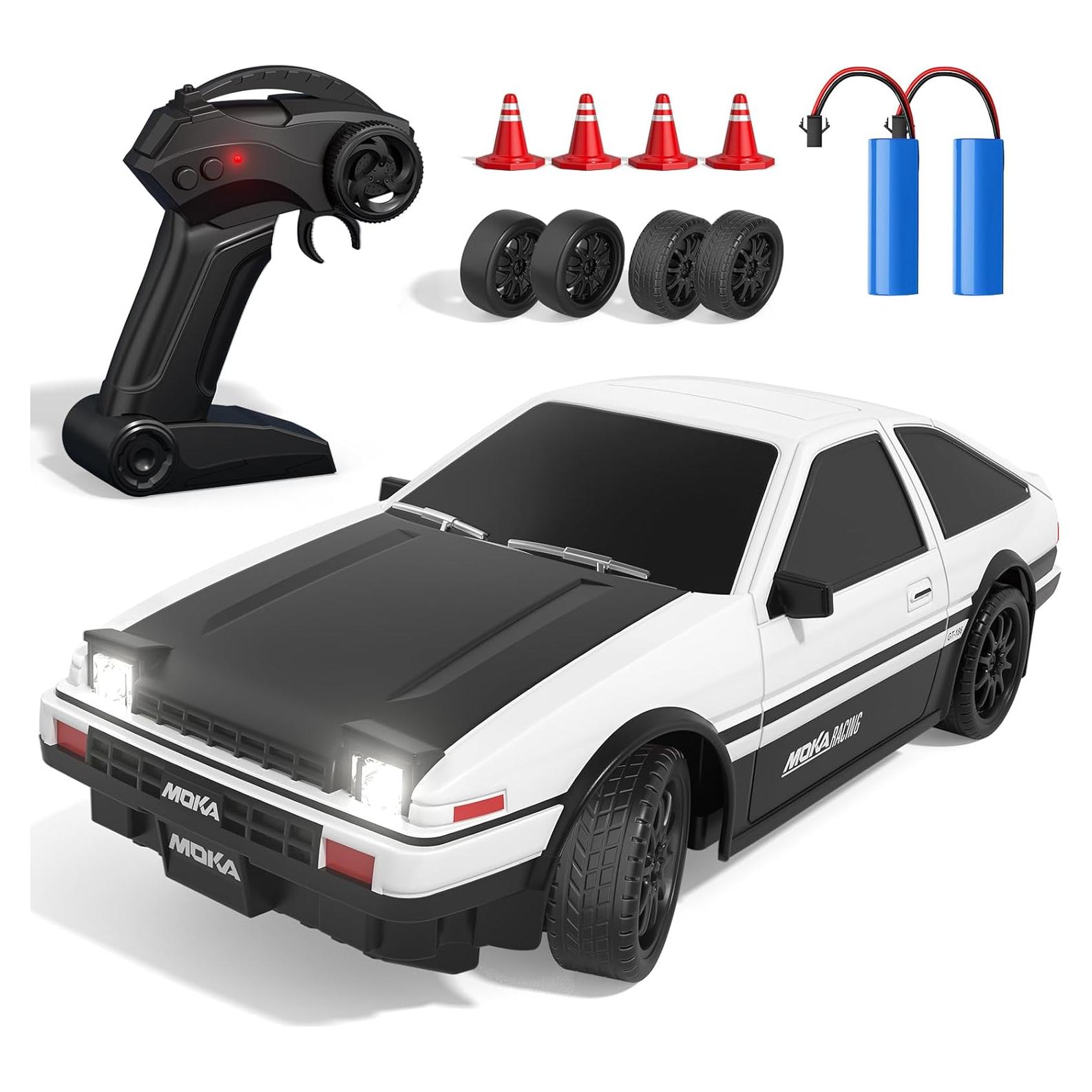 Coche RC Drift 1:24 Shantou 25 km/h 4WD Luces LED