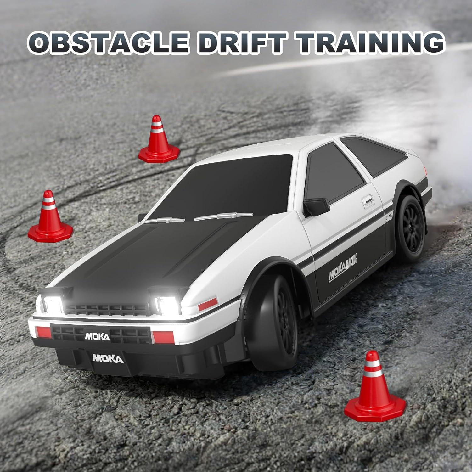 Coche RC Drift 1:24 Shantou 25 km/h 4WD Luces LED