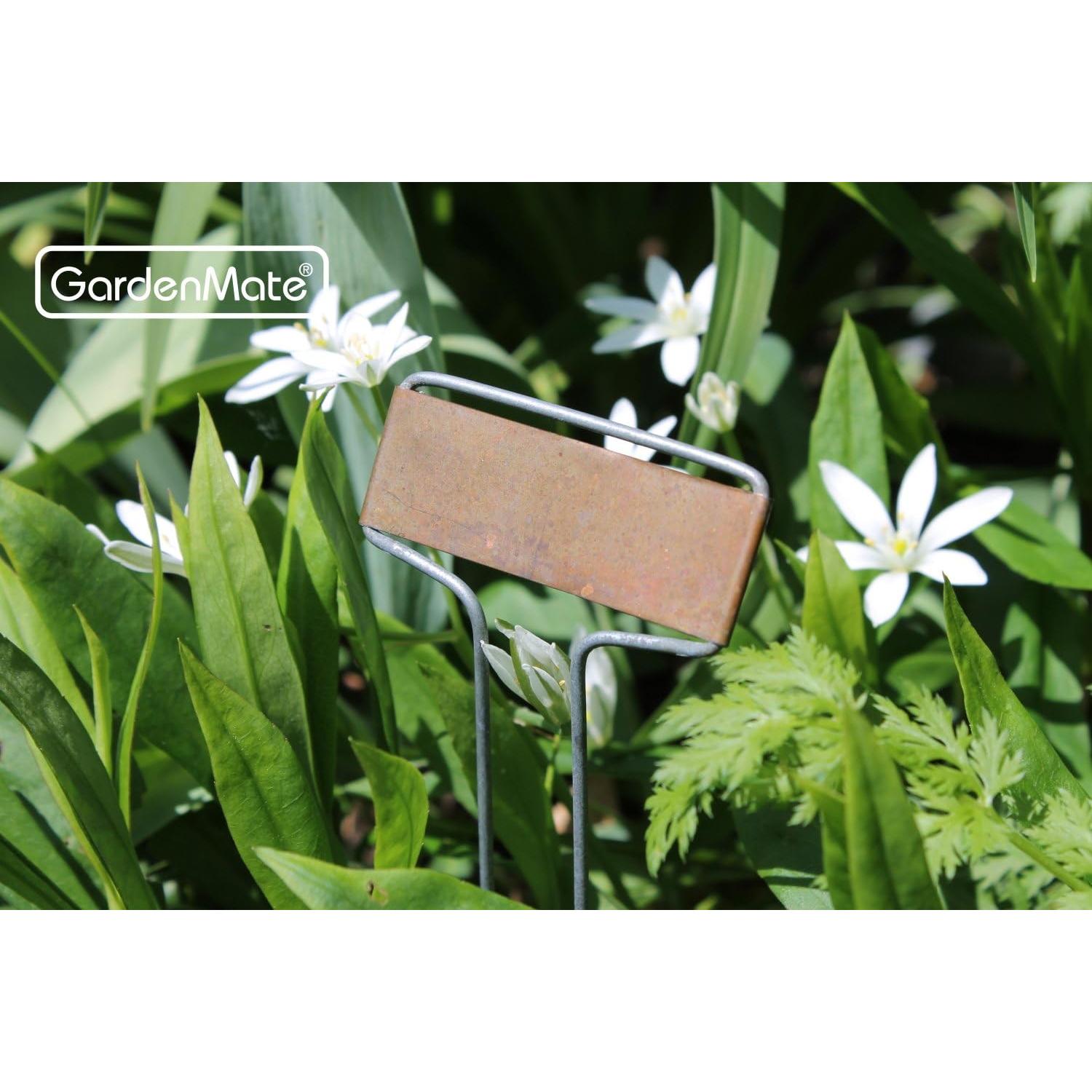 Etiquetas de Plantas de Metal GardenMate 25-Pack 10.5"