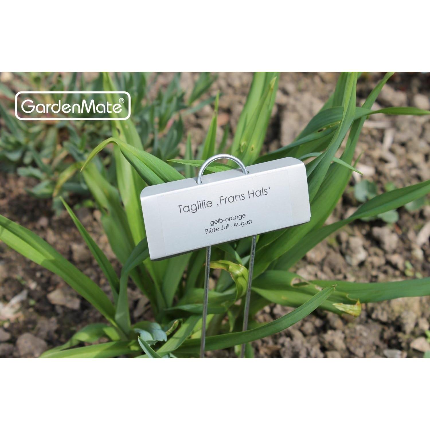 Etiquetas de Plantas de Metal GardenMate - Paquete de 25 Grandes