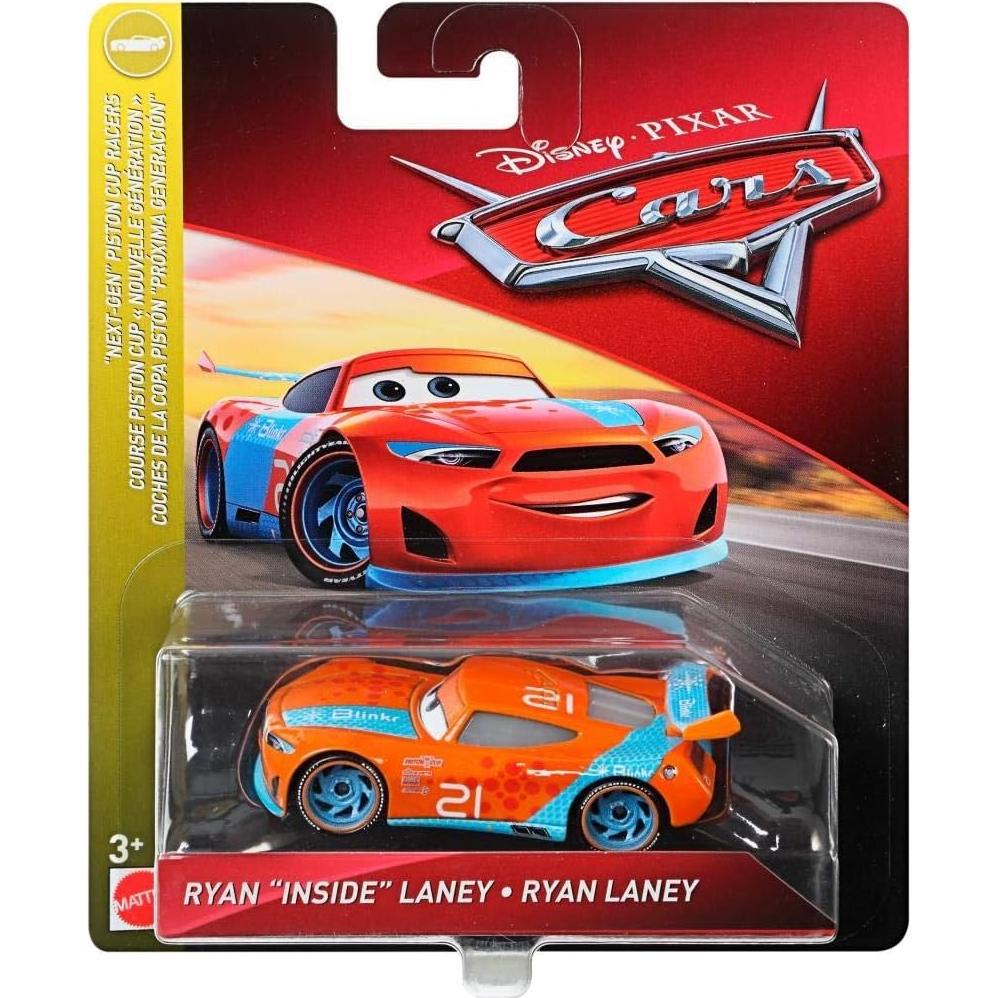 Vehículo a escala 1:55 Disney Pixar Cars Ryan Laney