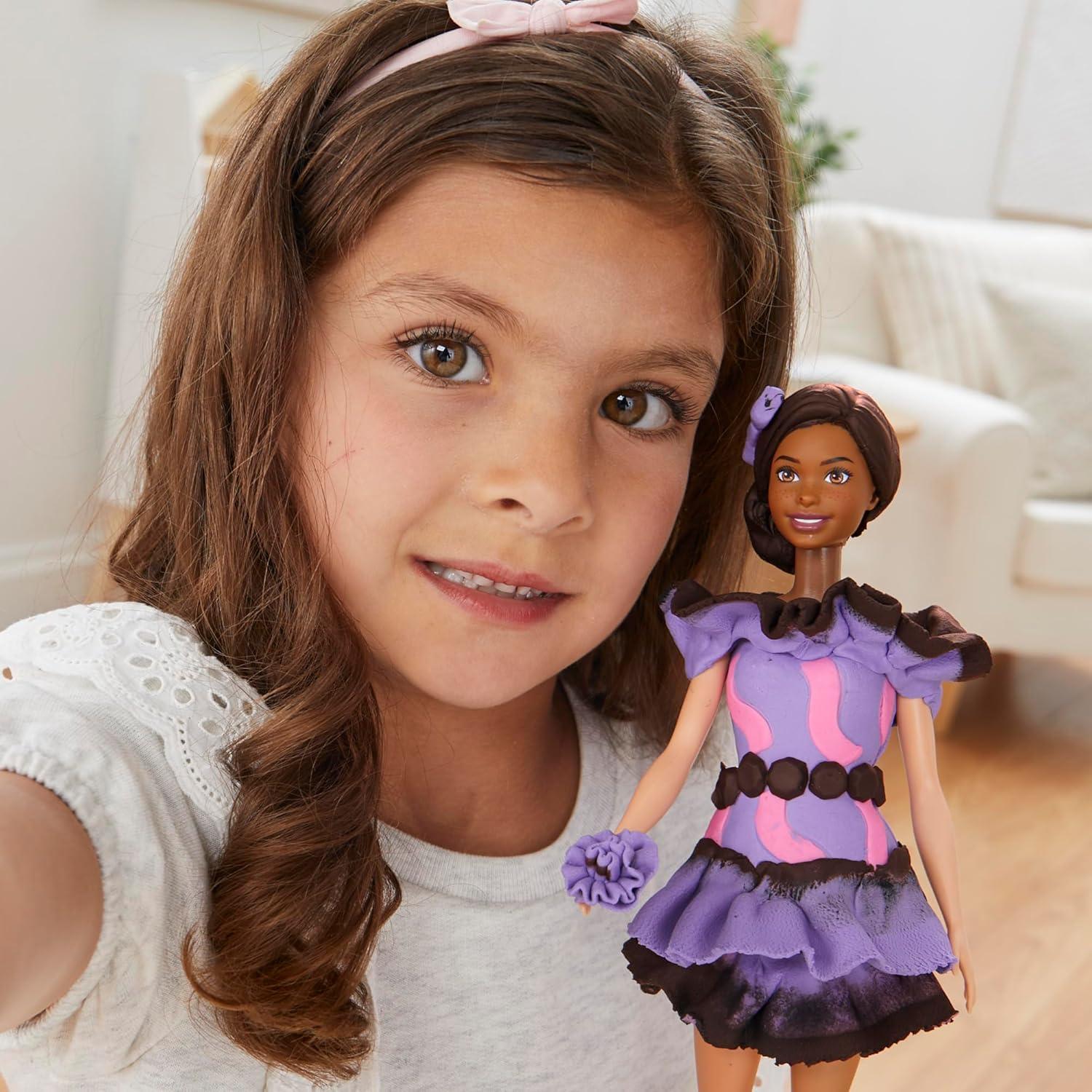 Set de Moda Play-Doh Barbie Fashionista con Accesorios
