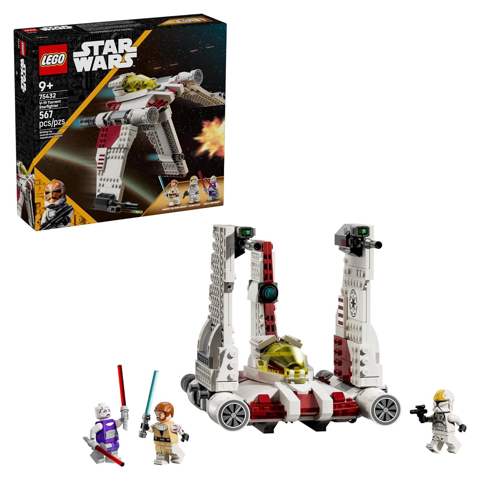LEGO Star Wars V-19 Torrent Caza Estelar 75432 - 3 Minifiguras