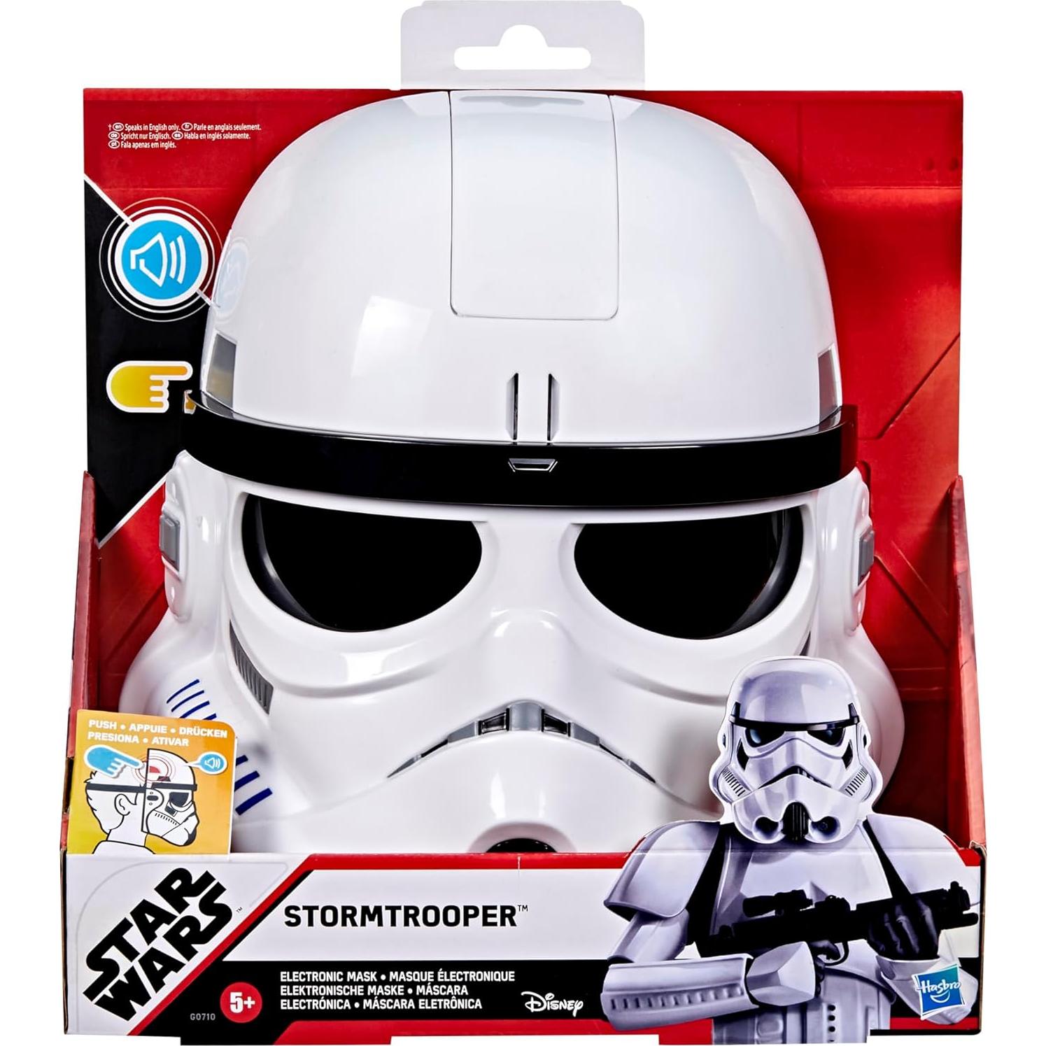Máscara Electrónica Stormtrooper Star Wars con Sonidos - Hasbro