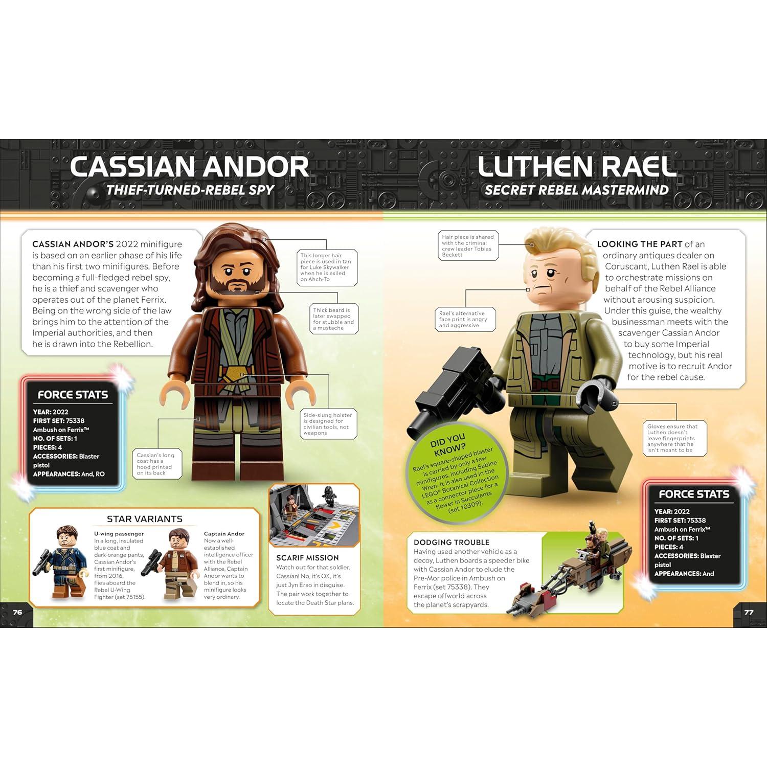 LEGO Star Wars Character Encyclopedia Updated Edition: The Ultimate Guide to the Best 200 Minifigures from the LEGO Star Wars Galaxy; Comes with Exclusive Emperor Palpatine Minifigure