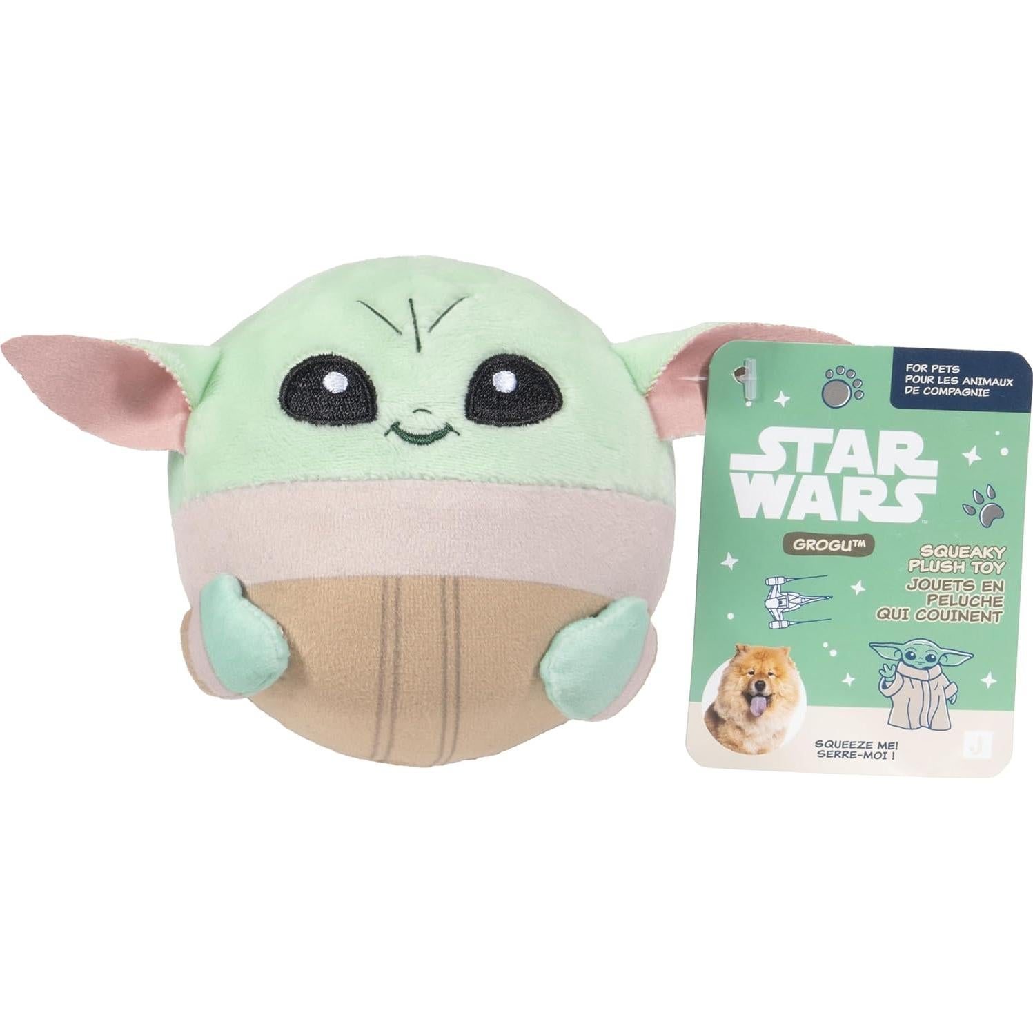 Juguete de Peluche Squeaky para Perros Star Wars 2-Pack