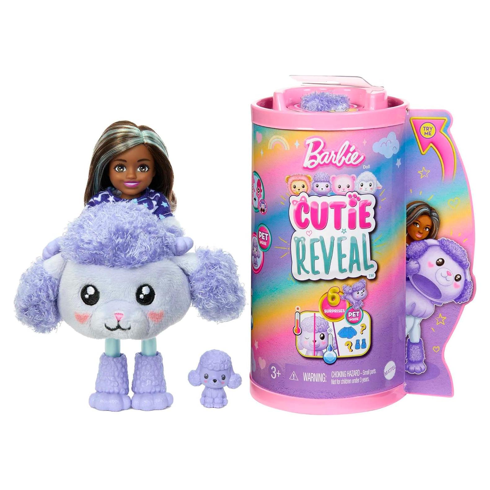Muñeca Chelsea Barbie Cutie Reveal con Accesorios y 6 Sorpresas