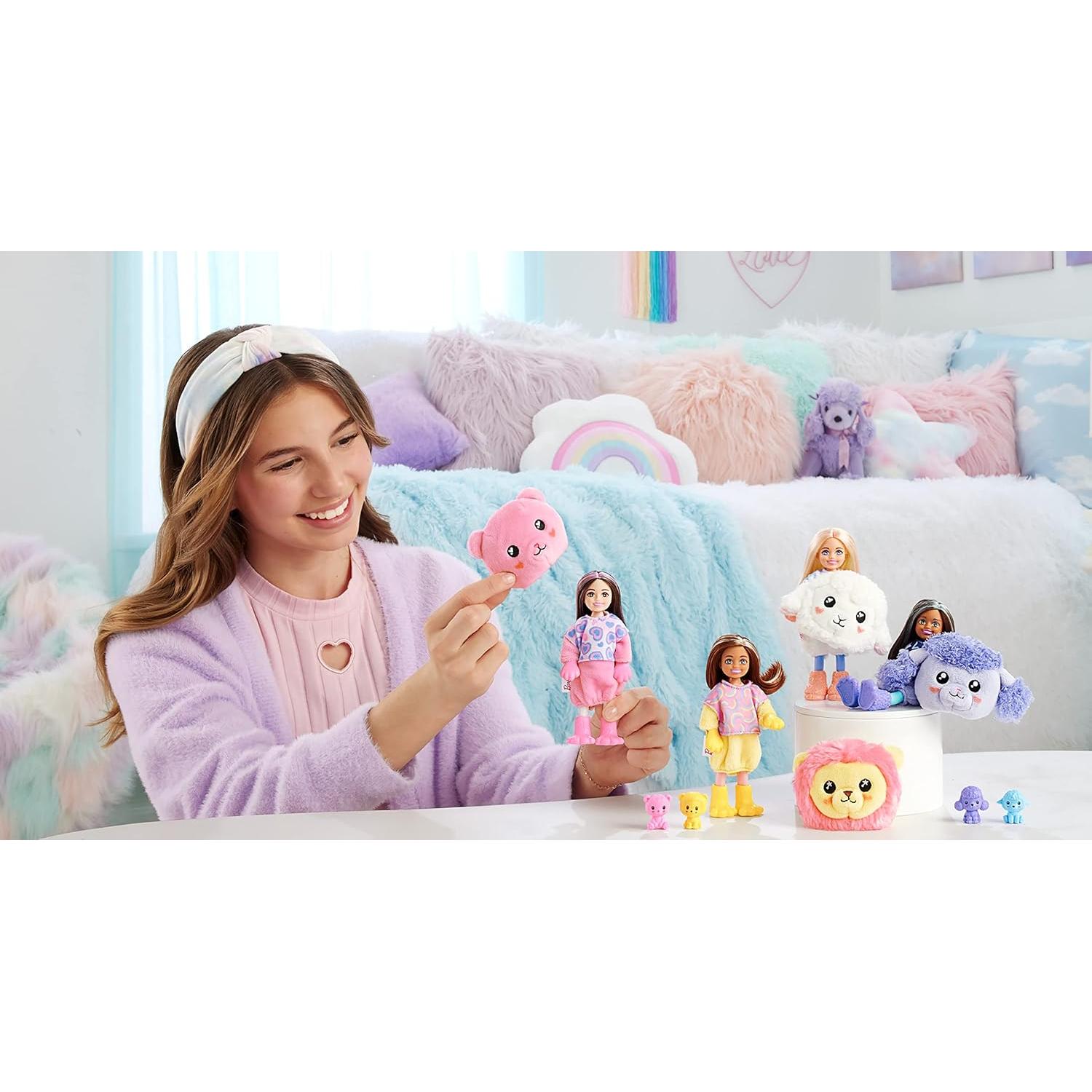 Muñeca Chelsea Barbie Cutie Reveal con Accesorios y 6 Sorpresas