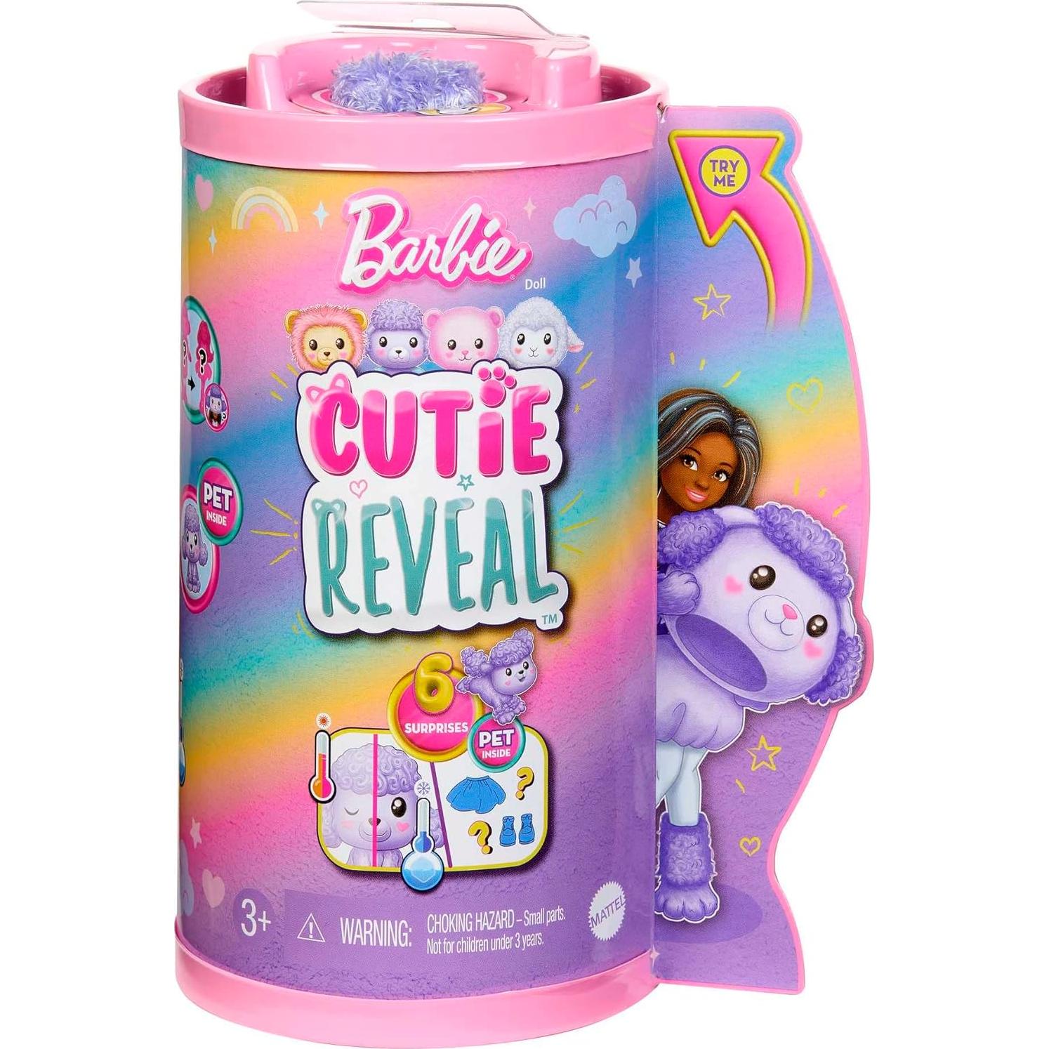 Muñeca Chelsea Barbie Cutie Reveal con Accesorios y 6 Sorpresas