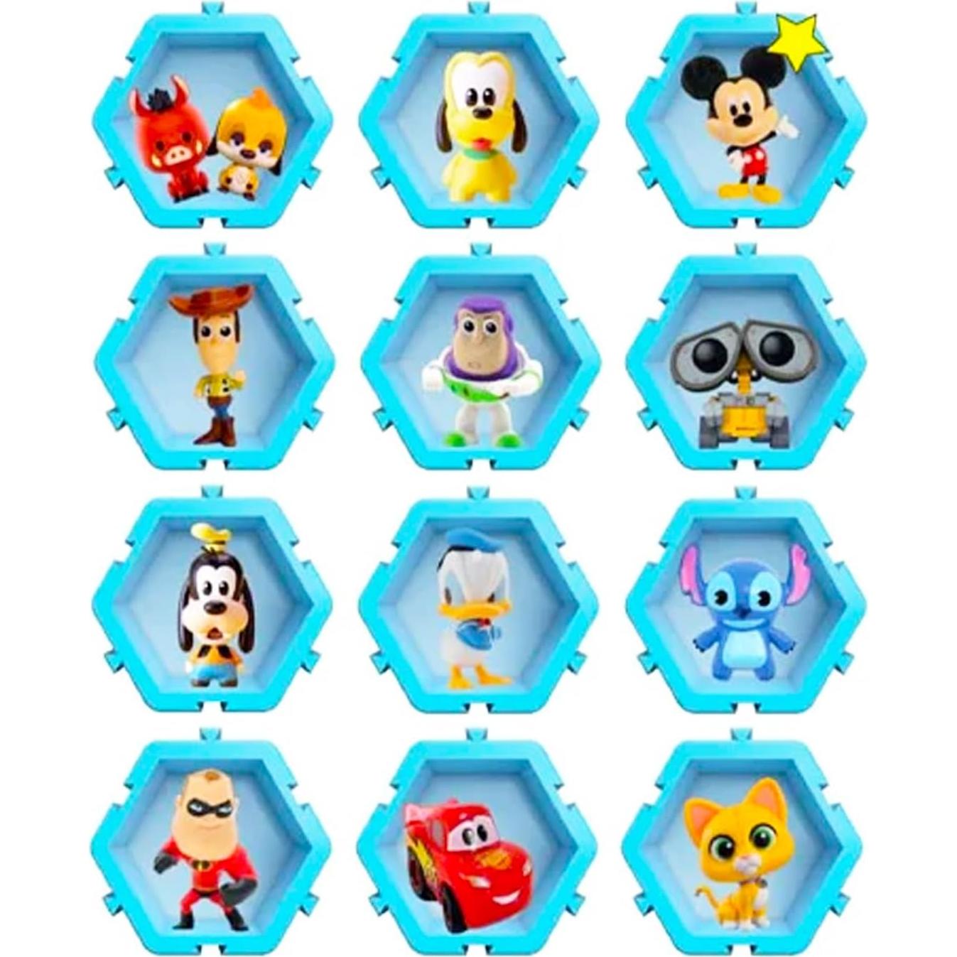 Conjunto de Fiesta Disney Nano Pods - 6 Figuras Misteriosas