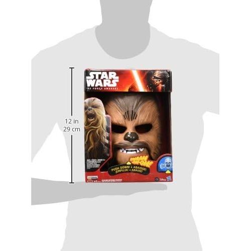 Máscara Rugiente Chewbacca Wookiee Hasbro con Sonidos 5+