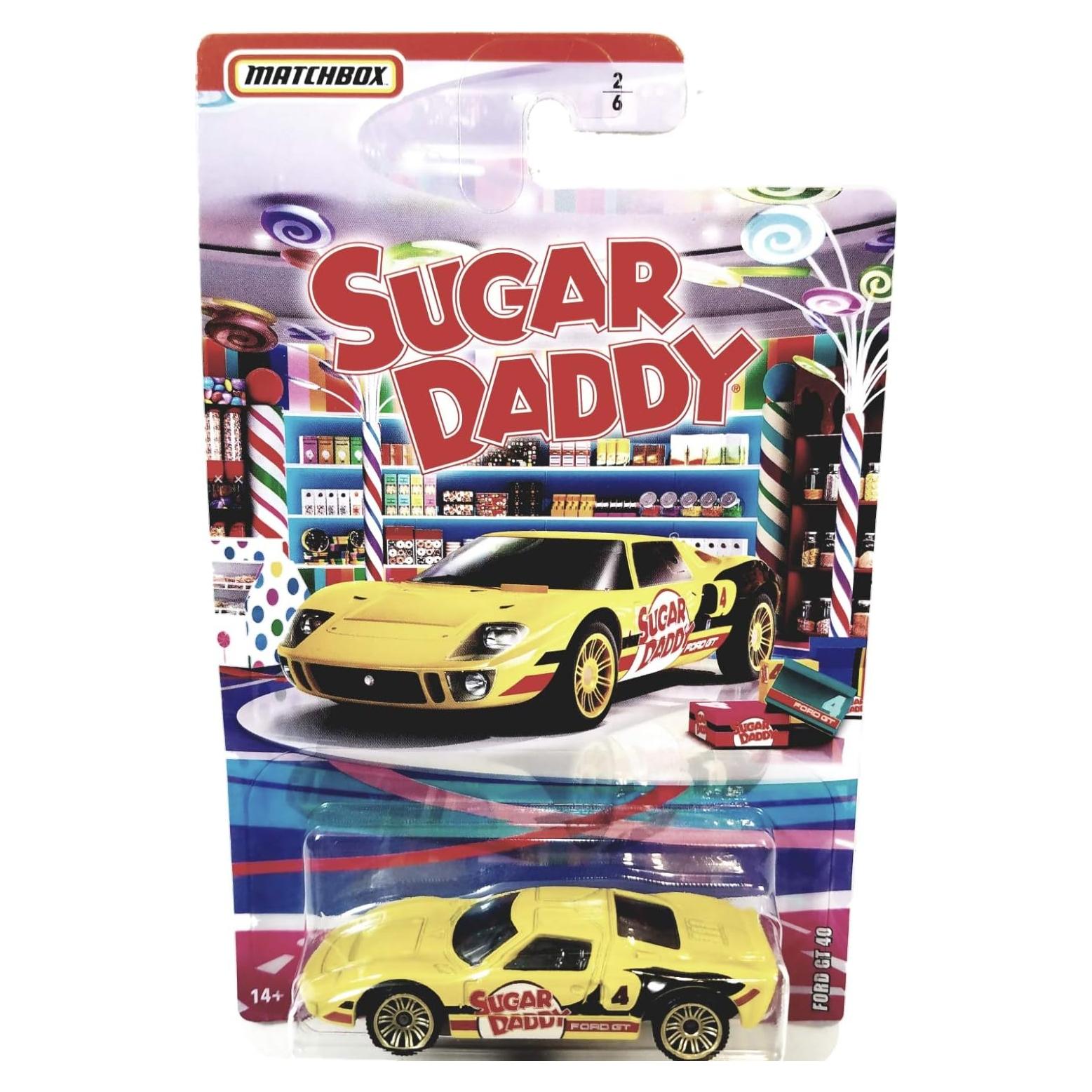 Auto a Escala Ford GT-40 Sugar Daddy 1:64 Mattel